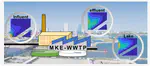 Disproportionate Changes in Composition and Molecular Size Spectra of Dissolved Organic Matter between Influent and Effluent from a Major Metropolitan Wastewater Treatment Plant